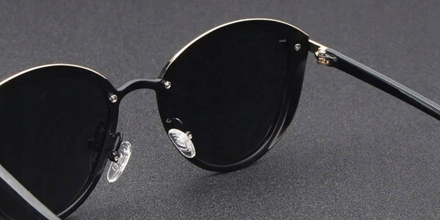 MOTERIŠKI AKINIAI NUO SAULĖS KINGSEVEN KATĖS FORMOS POLIARIZUOTI UV400 + DĖKLAS