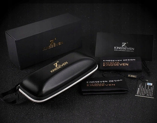 Vyriški akiniai nuo saulės su poliarizacija KINGSEVEN LENONKI UV400 + dėklas