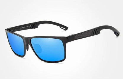 Vyriški saulės akiniai KINGSEVEN – poliarizuoti UV400, rinkinys su dėklu