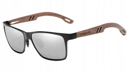 Vyriški akiniai nuo saulės KINGSEVEN POLIARIZACINIAI UV400 RINKINYS + DĖKLAS