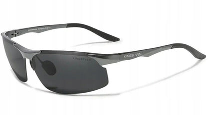 Vyriški akiniai nuo saulės KINGSEVEN POLIARIZACINIAI UV400 RINKINYS + DĖKLAS