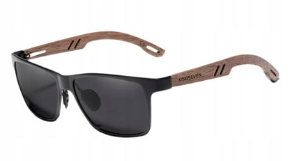 Vyriški akiniai nuo saulės KINGSEVEN POLIARIZACINIAI UV400 RINKINYS + DĖKLAS