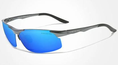 Vyriški akiniai nuo saulės KINGSEVEN POLIARIZACINIAI UV400 RINKINYS + DĖKLAS