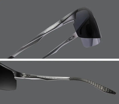 Vyriški akiniai nuo saulės KINGSEVEN POLIARIZACINIAI UV400 RINKINYS + DĖKLAS