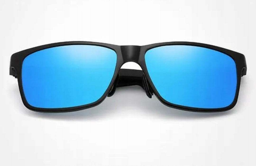 Vyriški saulės akiniai KINGSEVEN – poliarizuoti UV400, rinkinys su dėklu