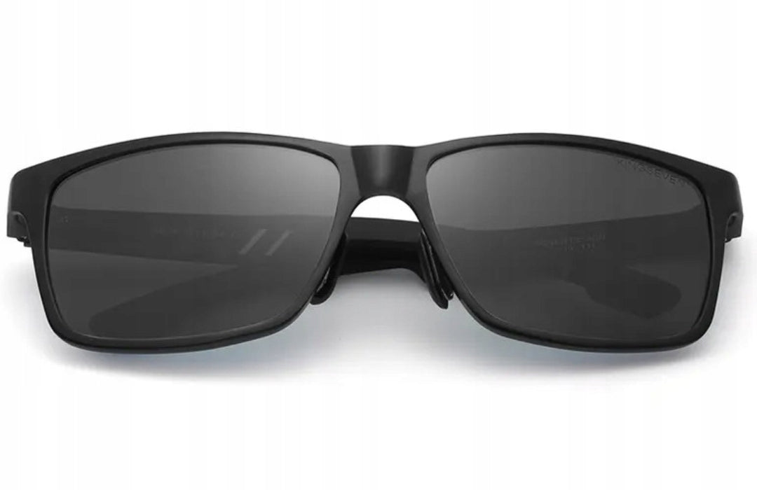 Vyriški saulės akiniai KINGSEVEN – poliarizuoti UV400, rinkinys su dėklu