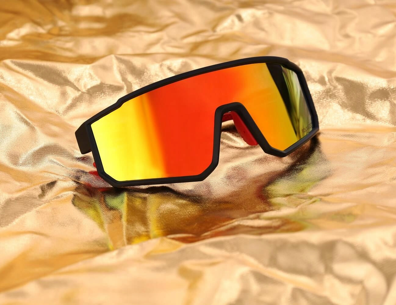 PolarZONE sportiniai akiniai nuo saulės dviračiams su poliarizacija ir UV filtru