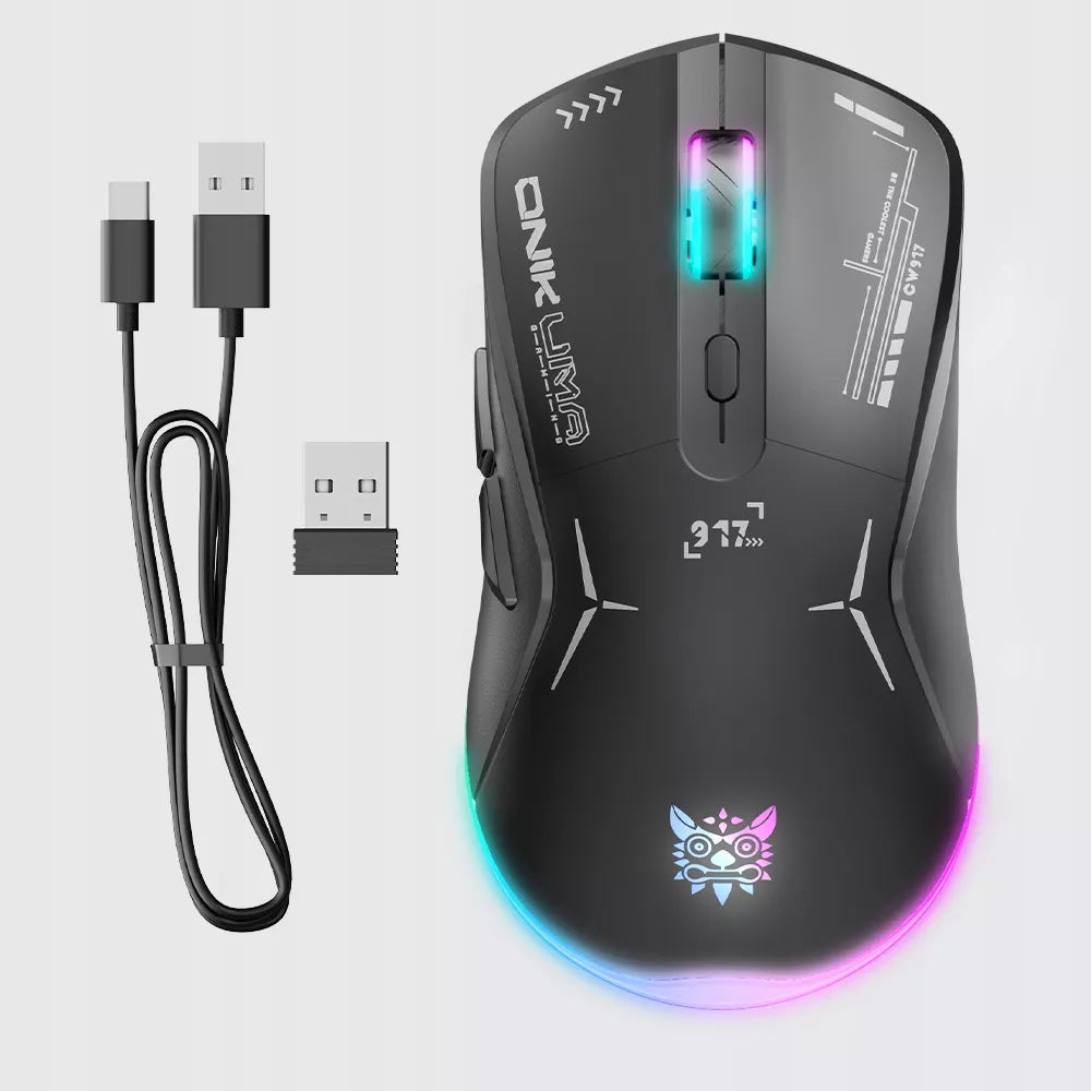 ONIKUMA CW917 Belaidė žaidimų pelė RGB Bluetooth