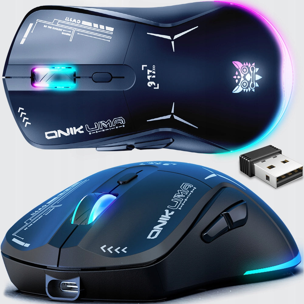ONIKUMA CW917 Belaidė žaidimų pelė RGB Bluetooth