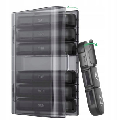 ORGANIZER NA LEKI Vaistų dėžutė 7 dienos DOVANA SENELIŲ DIENA