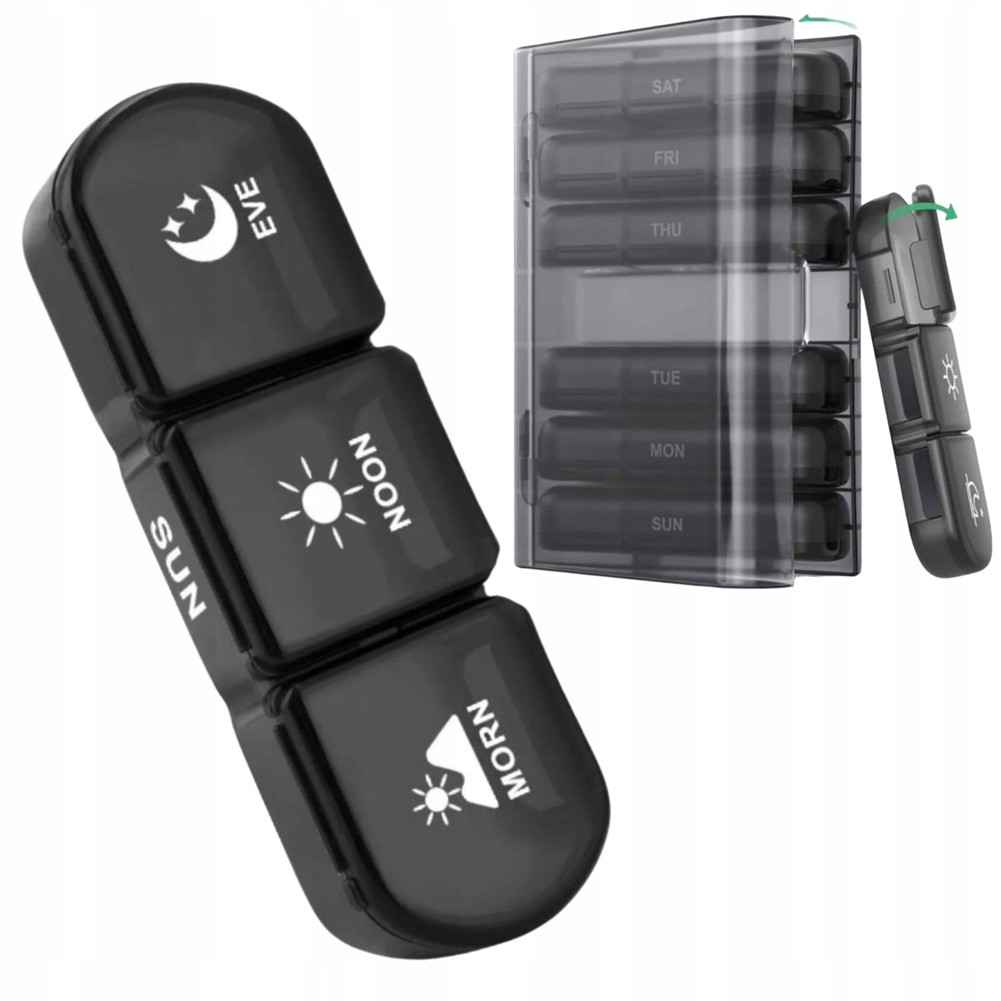 ORGANIZER NA LEKI Vaistų dėžutė 7 dienos DOVANA SENELIŲ DIENA