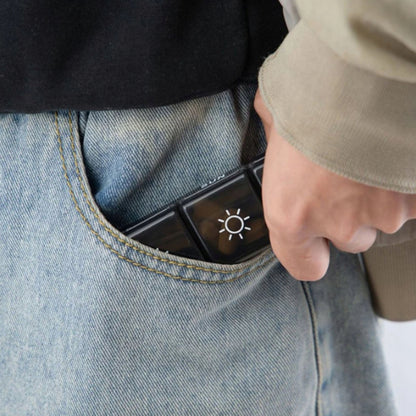 ORGANIZER NA LEKI Vaistų dėžutė 7 dienos DOVANA SENELIŲ DIENA