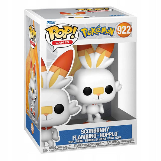 Originalus Funko POP! Games: Pokemon - Scorbunny #922