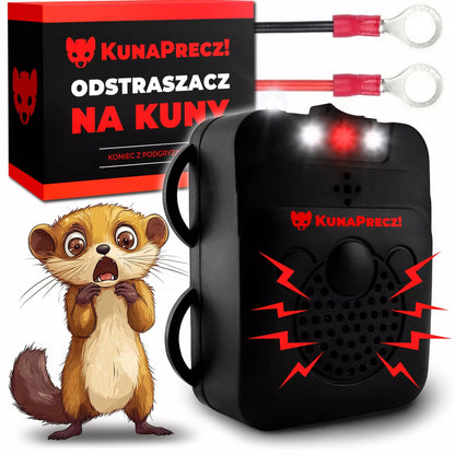 Ultragarsinis automobilių baidiklis nuo kiaunių, graužikų, žiurkių ir pelių