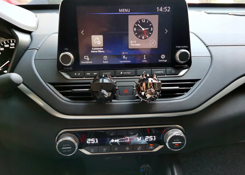 Automobilinis oro gaiviklis difuzorius su kvapu aliejus Pitbull Bright Black