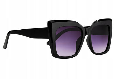 Elegantiški moteriški kačių formos akiniai nuo saulės su originaliu dėklu. Kocie