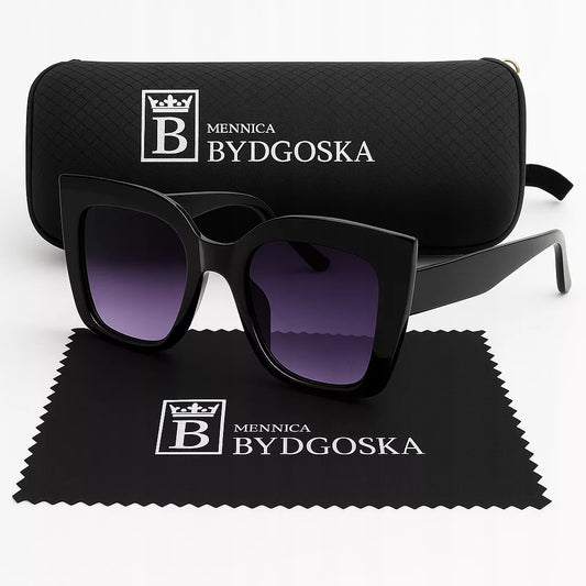 Elegantiški moteriški kačių formos akiniai nuo saulės su originaliu dėklu. Kocie