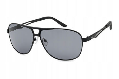 Vyriški poliarizuoti akiniai nuo saulės „Aviator Pilotki“ UV400 su dėklu