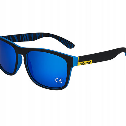 Vyriški poliarizuoti saulės akiniai su UV400 apsauga ir originaliu dėklu