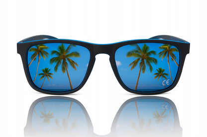 Vyriški poliarizuoti saulės akiniai su UV400 apsauga ir originaliu dėklu