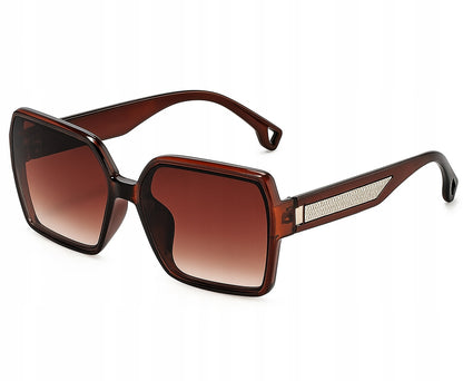 Polarizuoti moteriški akiniai nuo saulės, UV400 filtras, dėklas