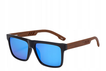 Vyriški poliarizuoti akiniai nuo saulės, UV400 filtras, dėklas