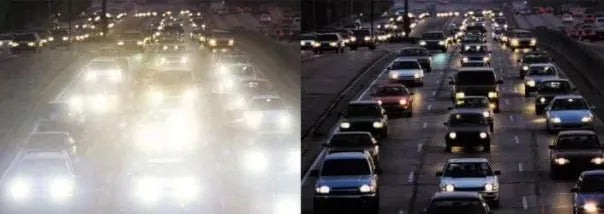 Poliarizuoti geltoni akiniai naktiniam važiavimui vairuotojams + dėklas