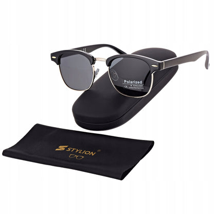Pusė rėmo Poliarizuoti Saulės Akiniai UV400 Vyriški Moteriški