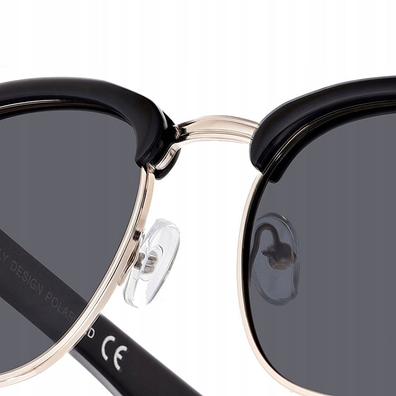 Pusė rėmo Poliarizuoti Saulės Akiniai UV400 Vyriški Moteriški