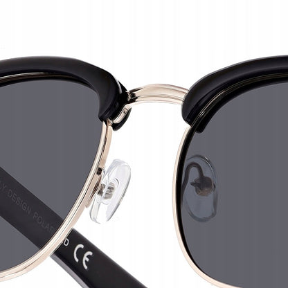 Pusė rėmo Poliarizuoti Saulės Akiniai UV400 Vyriški Moteriški