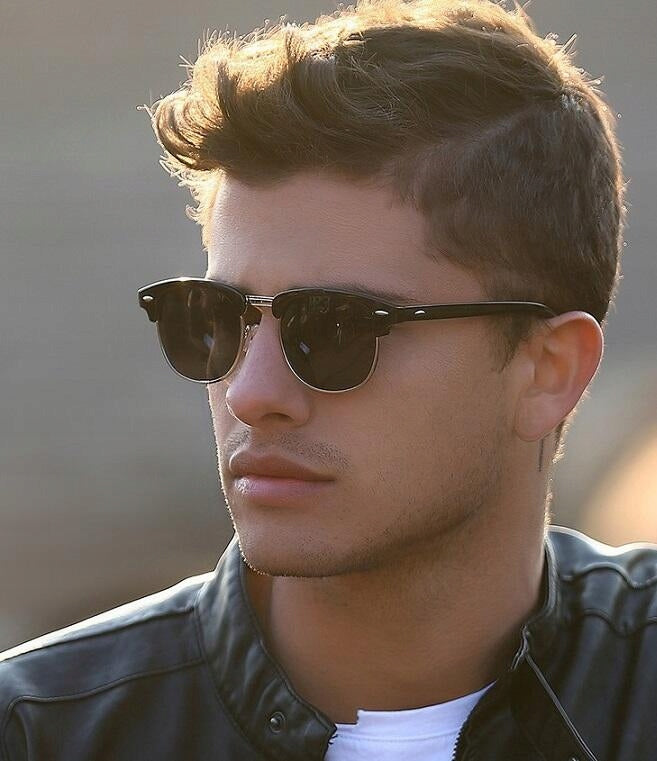 Pusė rėmo Poliarizuoti Saulės Akiniai UV400 Vyriški Moteriški