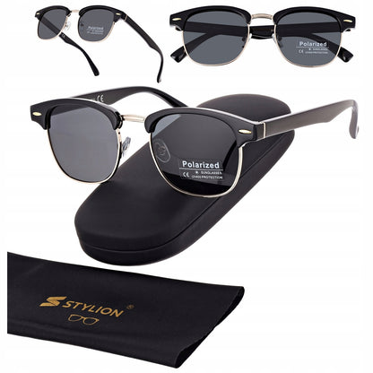 Pusė rėmo Poliarizuoti Saulės Akiniai UV400 Vyriški Moteriški
