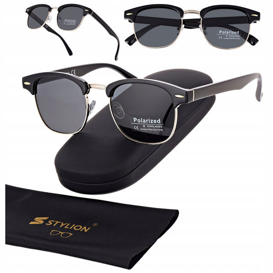 Pusė rėmo Poliarizuoti Saulės Akiniai UV400 Vyriški Moteriški