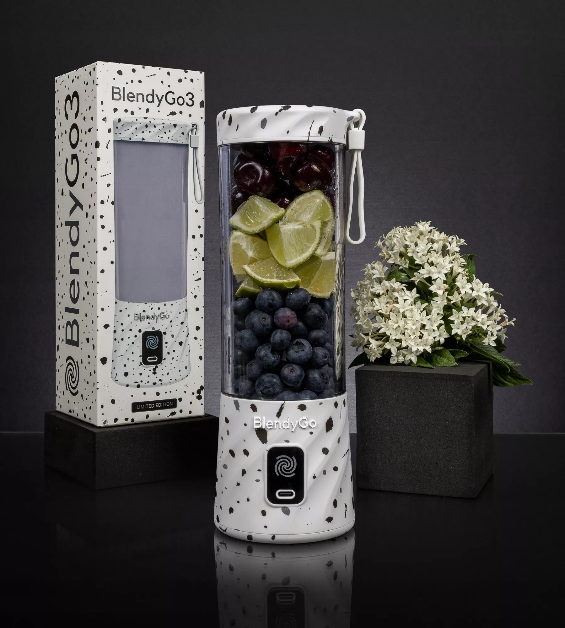 Originalus Blender BlendyGo 3 Belaidis USB Kokteilių Puodelis – PUIKI DOVANA