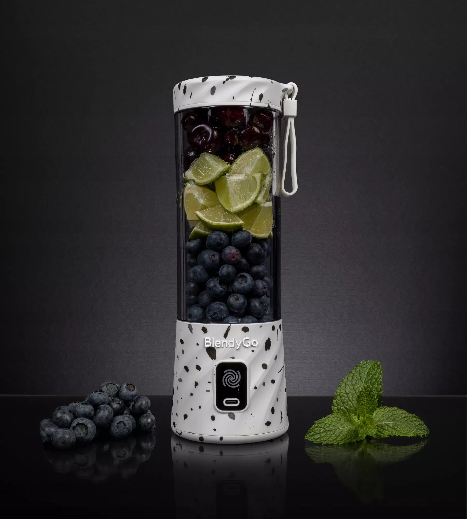 Originalus Blender BlendyGo 3 Belaidis USB Kokteilių Puodelis – PUIKI DOVANA