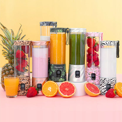 Originalus Blender BlendyGo 3 Belaidis USB Kokteilių Puodelis – PUIKI DOVANA