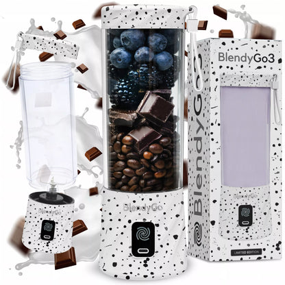 Originalus Blender BlendyGo 3 Belaidis USB Kokteilių Puodelis – PUIKI DOVANA