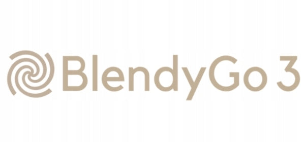 Originalus BlendyGO 3 Nešiojamas Belaidis USB Maišytuvas, 550 ml, Tamsiai Mėlynos Spalvos