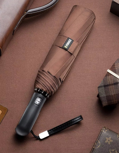 AUTOMATINIS SKĖTIS ELEGANTIŠKAS STIKLO PLUOŠTAS RUDAS