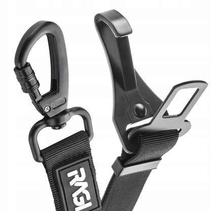 Saugos dirželis šuniukui ir katei ISOFIX 2 in 1 automobiliui