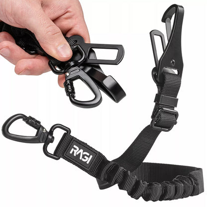 Saugos dirželis šuniukui ir katei ISOFIX 2 in 1 automobiliui