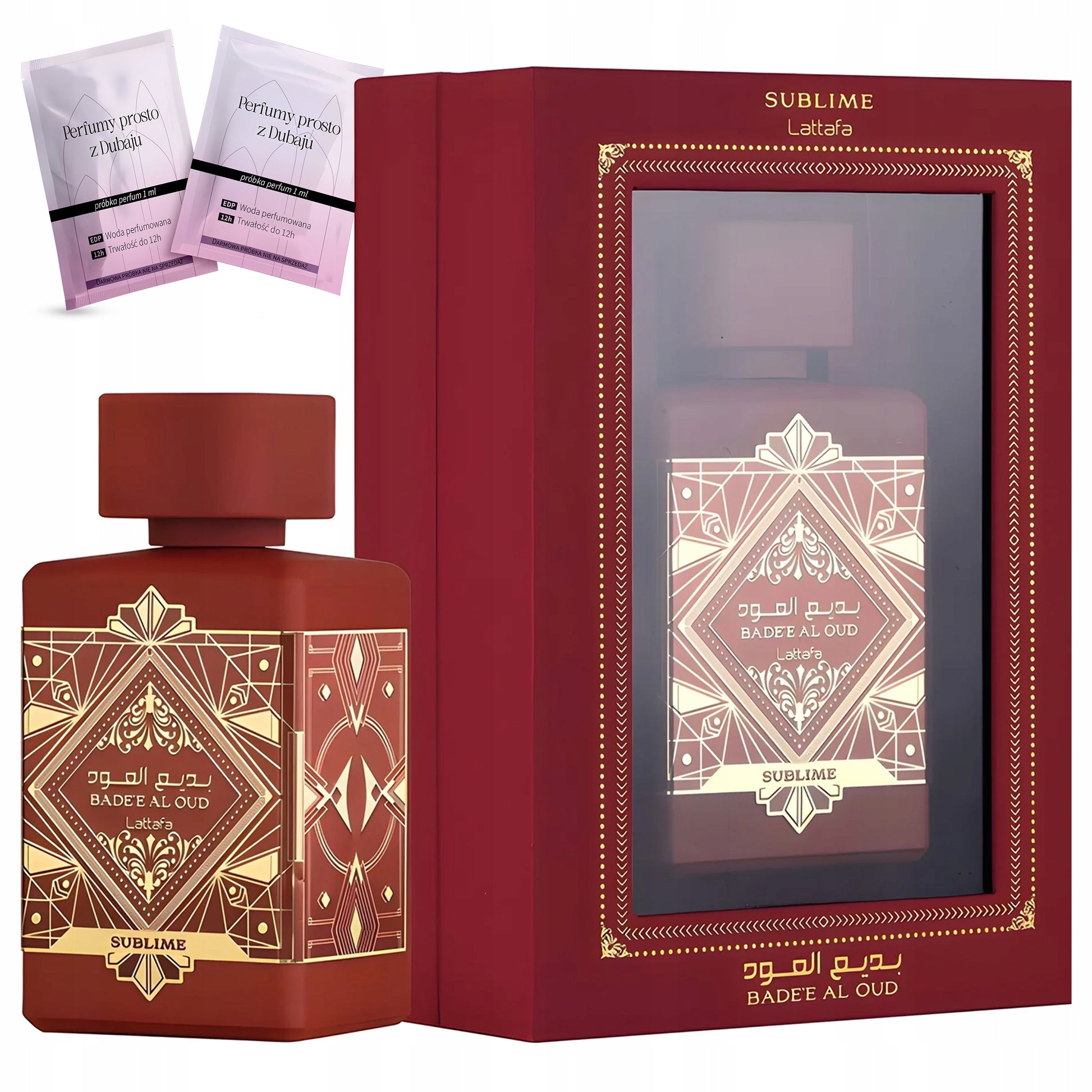 MOTERIŠKI KVAPAI LATTAFA BADEE AL OUD SUBLIME ORIGINALAS Vaisiškas lengvai saldus