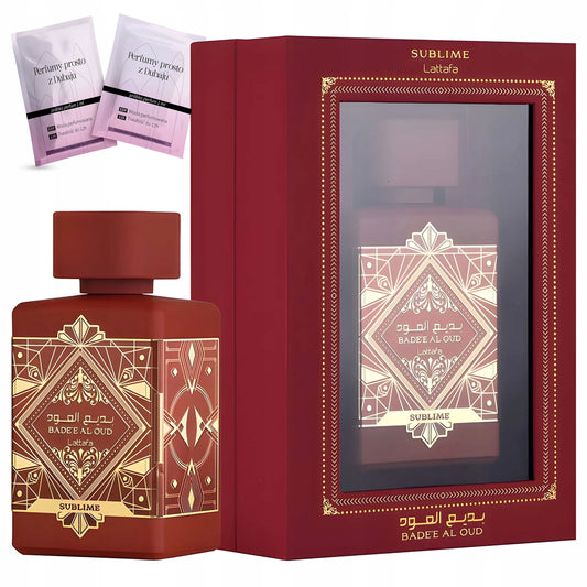 MOTERIŠKI KVAPAI LATTAFA BADEE AL OUD SUBLIME ORIGINALAS Vaisiškas lengvai saldus