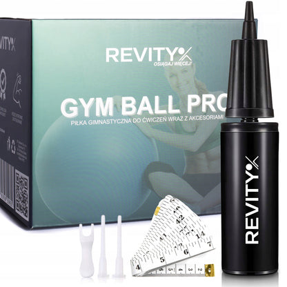 Gimnastikos kamuolys pratimams, treniruotėms, fitnesui, reabilitacijai - Didelis 65 cm