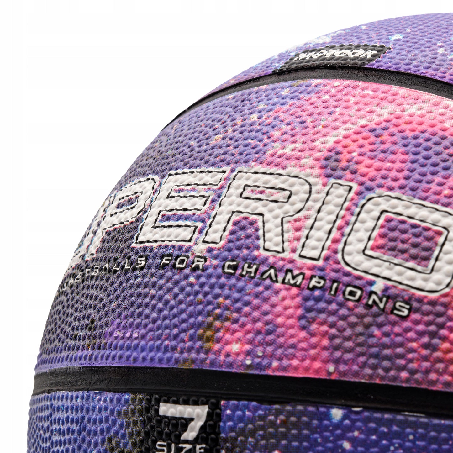 Vyriškas suaugusiųjų krepšinio kamuolys METEOR SUPERIOR #7 guminis