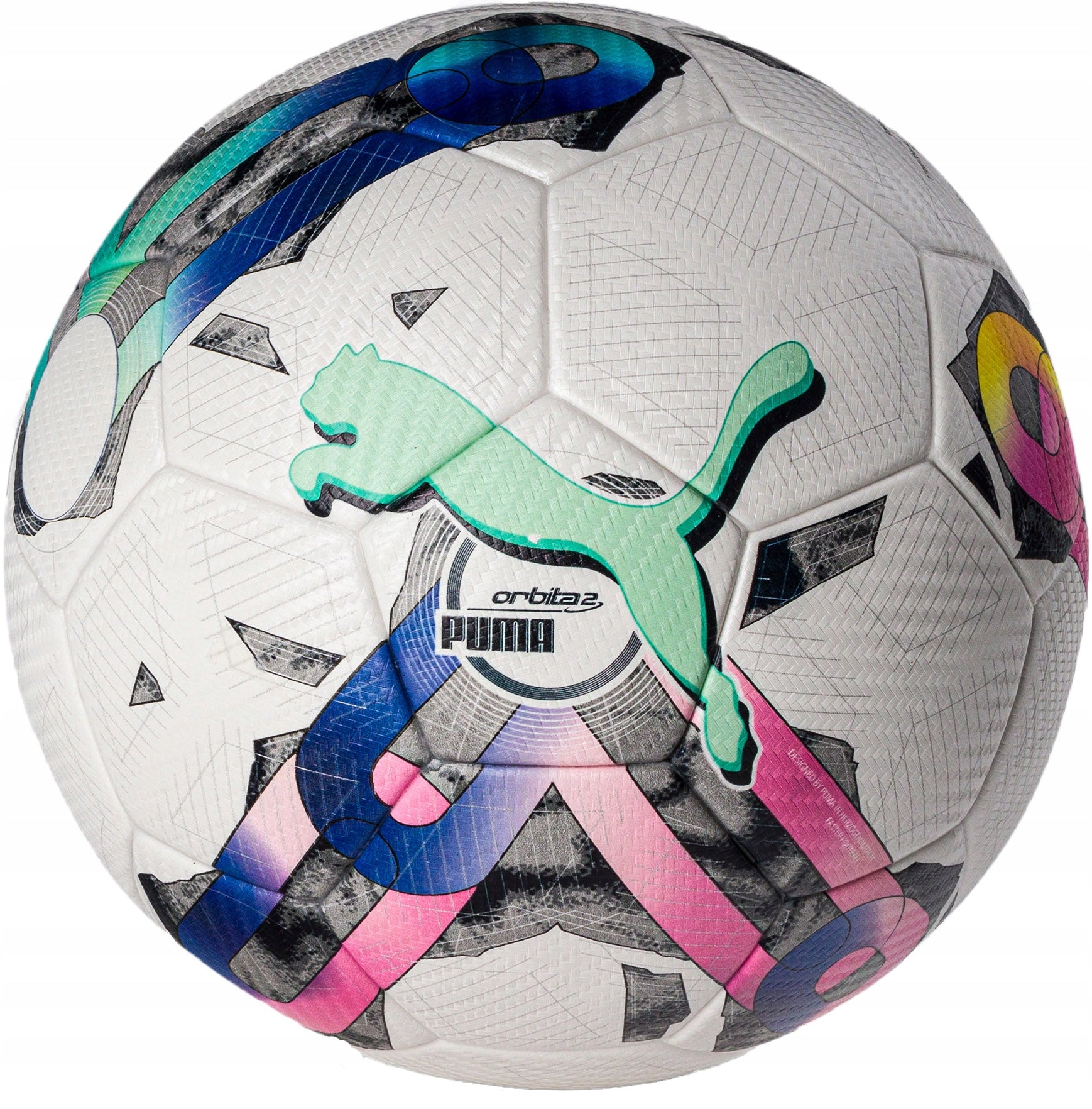 Puma Orbita 2 TB varžybinis futbolo kamuolys FIFA Quality PRO, 5 dydžio