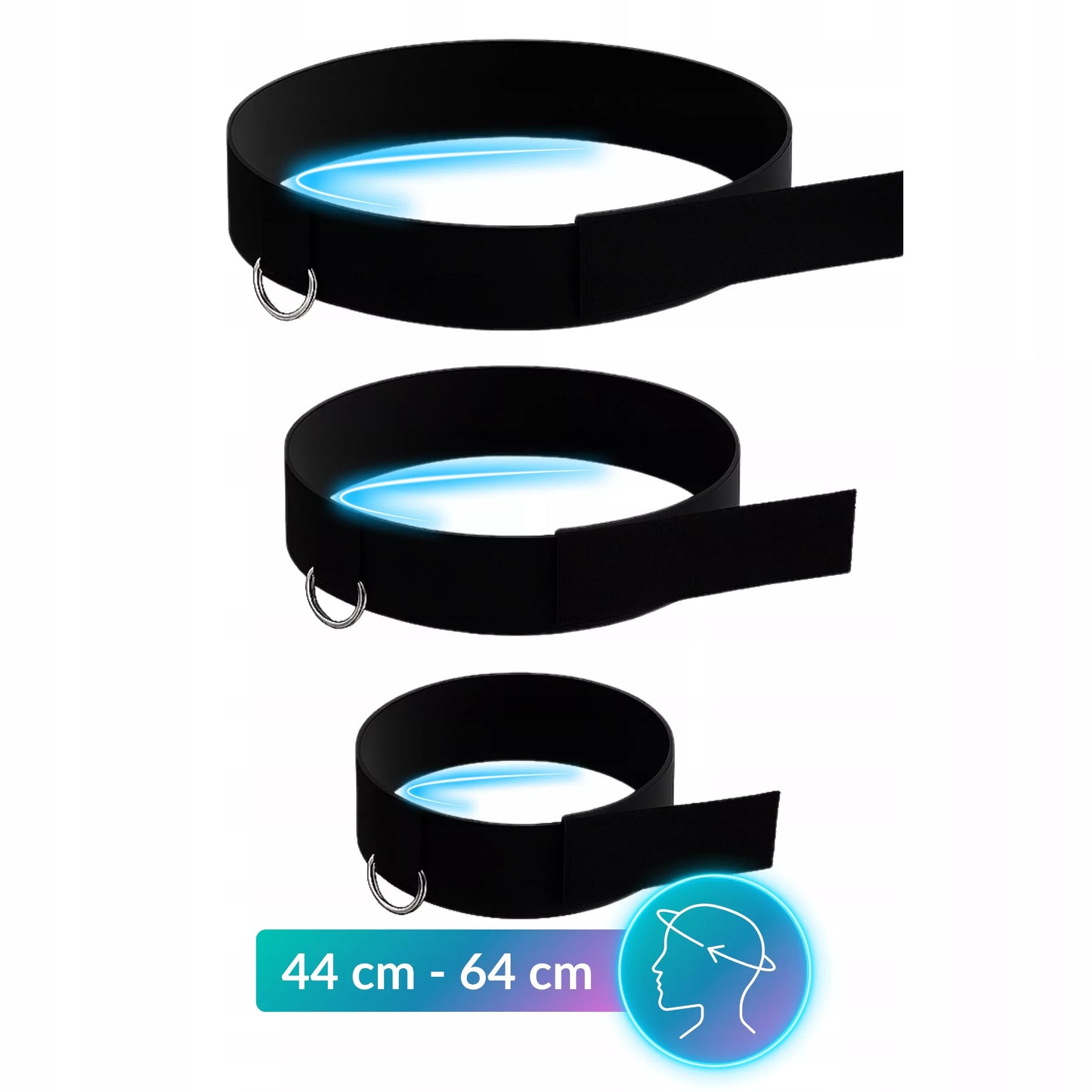 Reflekso kamuoliukas ant galvos bokso treniruočių rinkinys REFLEX BALL 3 vnt.