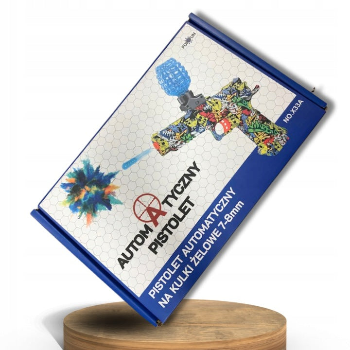 Automatinis pistoletas DEAGLE didelis rinkinys vandens želinių rutuliukų akiniai