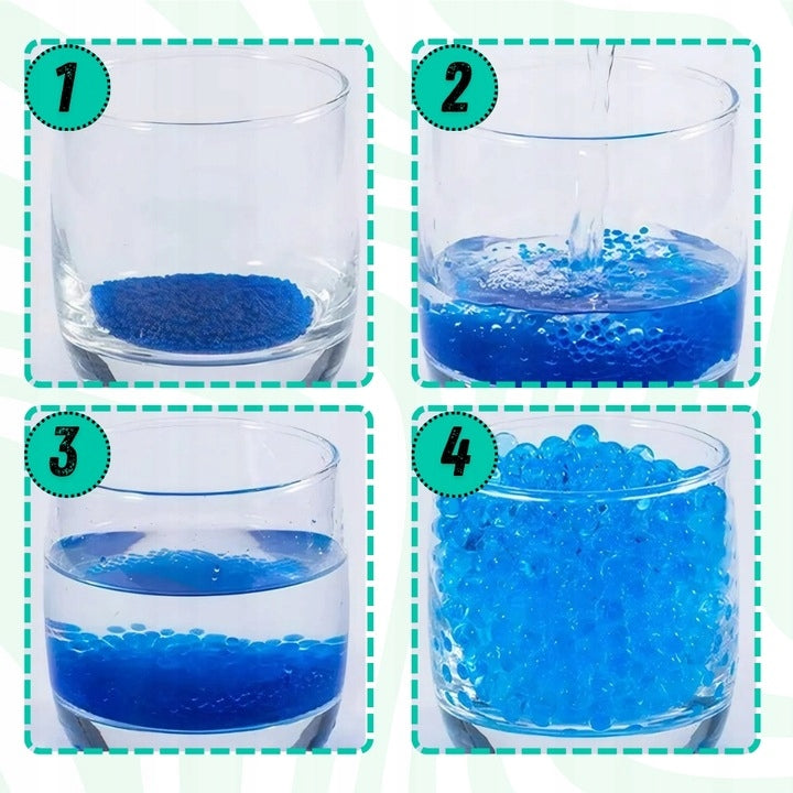 Automatinis pistoletas DEAGLE didelis rinkinys vandens želinių rutuliukų akiniai