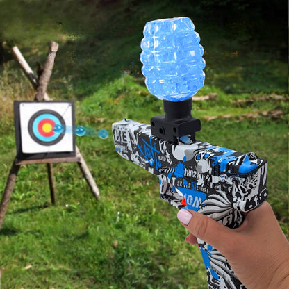 Automatinis pistoletas DEAGLE didelis rinkinys vandens želinių rutuliukų akiniai